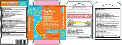DayTime Severe, Cold and Flu, 24-7 Life by 7-Eleven 포장