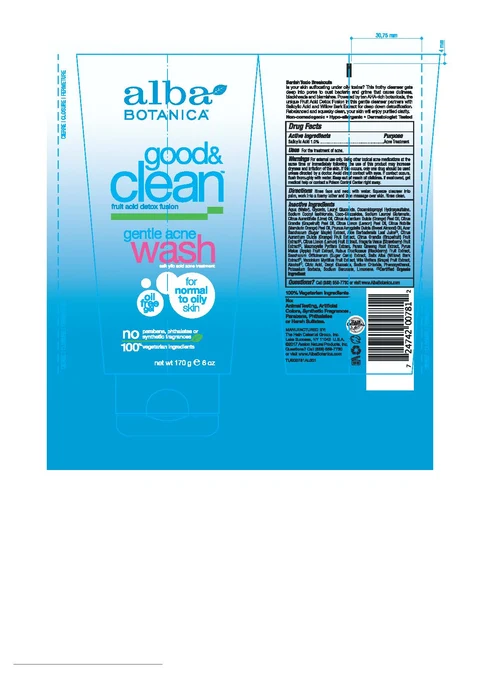 AL0078101 Alba Botanica Good and Clean Acne Wash 포장
