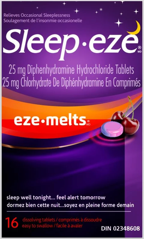 Sleepeze eze melts 포장