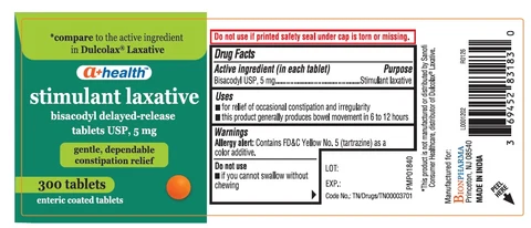 stimulant laxative 포장