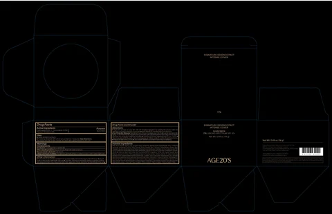 AGE20S SIGNATURE ESSENCE PACT INTENSE COVER 17N 포장