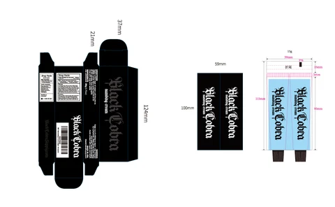 Black Cobra Tattoo Numbing Cream 4% Lidocaine 포장