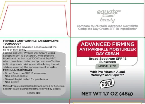 Advanced Firming And Anti-Wrinkle Day SPF 18 EQB 포장