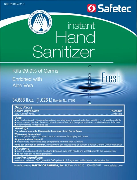Instant Hand Sanitizer 포장