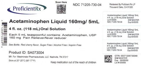 Acetaminophen 포장