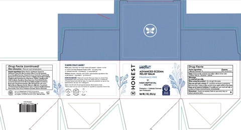Honest Eczema Balm 포장