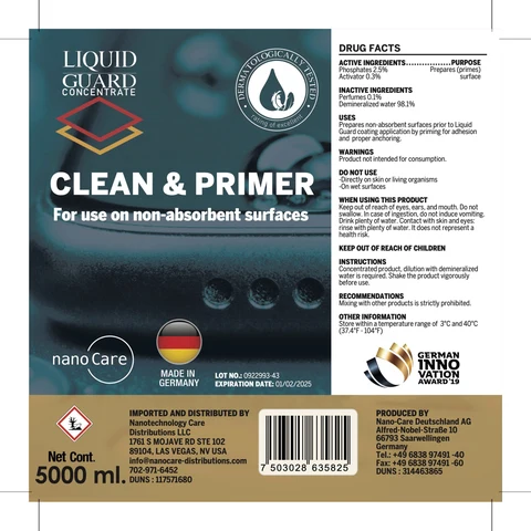 LIQUIDGUARD packaging