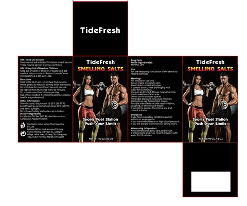 TideFresh SMELLING SALTS packaging