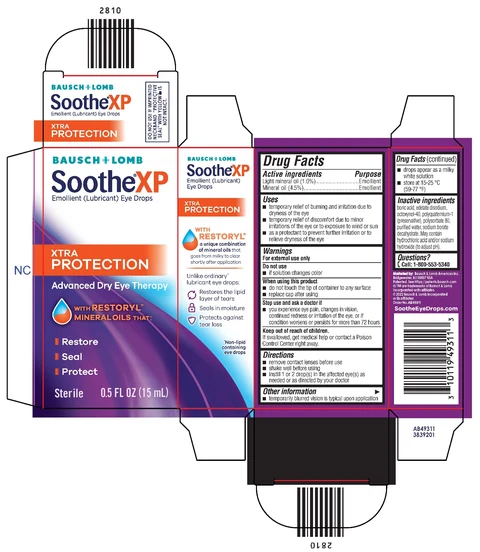 Soothe XP packaging