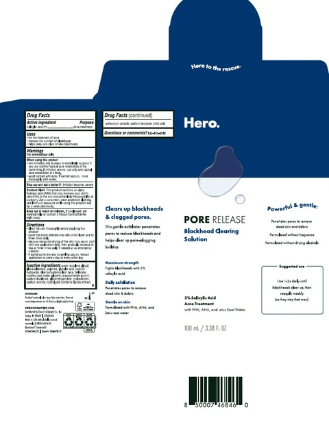 Hero Pore Release Blackhead Clearing 포장
