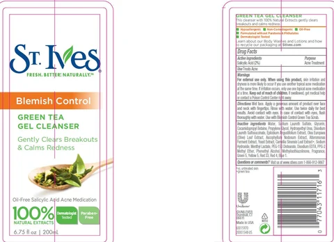 St. IvesGreen Tea Cleanser packaging