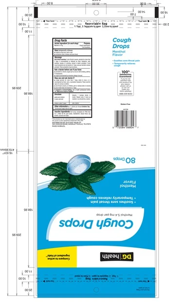 Cough Drops Dollar General Menthol 80ct 포장