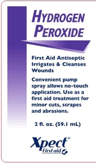 Xpect Hydrogen Peroxide packaging