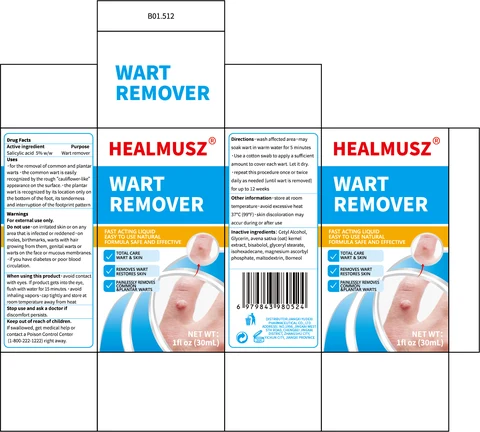 HEALMUSZ WART REMOVER 포장