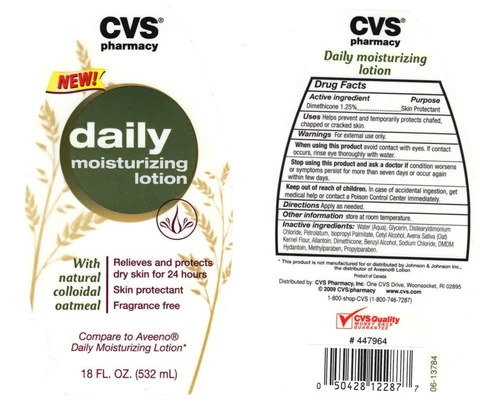 DAILY MOISTURIZING WITH NATURAL COLLOIDAL OATMEAL 포장