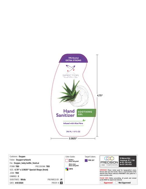 Hand Sanitizer packaging