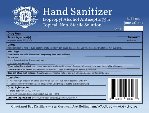 Hand Sanitizer packaging