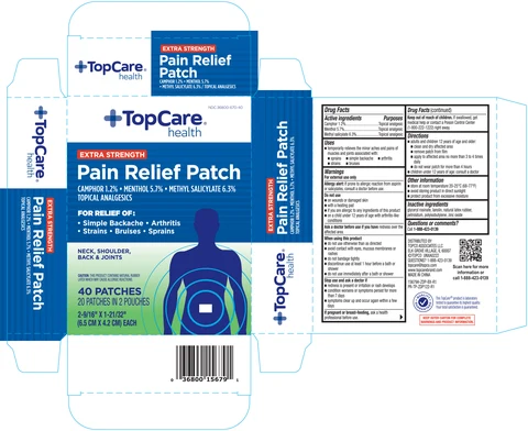 TopCare Health Pain Relief packaging