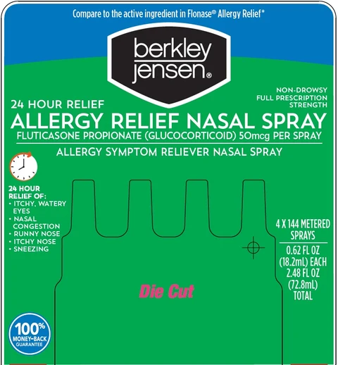 Berkley and Jensen Allergy Relief 포장