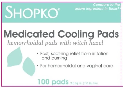 SHOPKO Medicated Cooling 포장