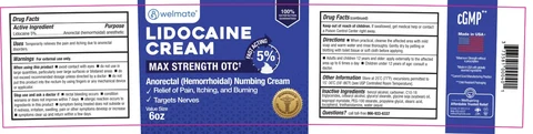 Lidocaine packaging