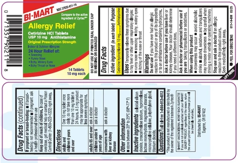 Cetirizine hydrochloride 포장