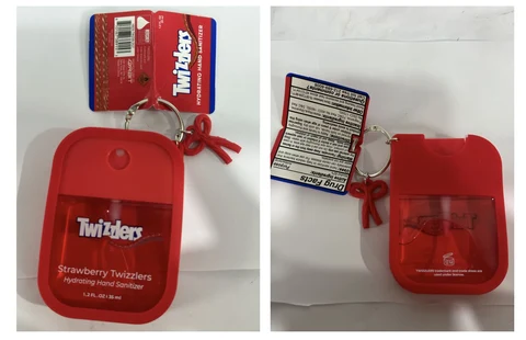 TWIZZLERS SANITIZER STRAWBERRY 포장