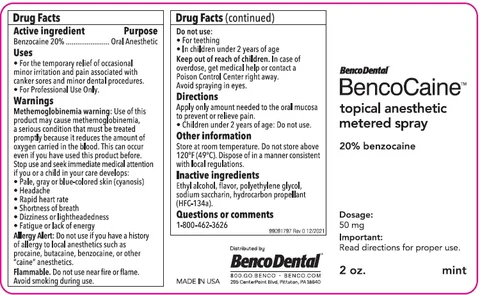 BencoCaine Topical Anesthetic 포장