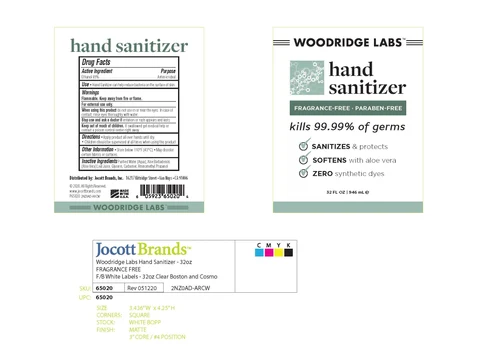 HAND SANITIZERFRAGRANCE-FREE, PARABEN-FREE 포장