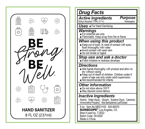 hand sanitizer packaging