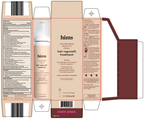 hims hair regrowth treatment packaging