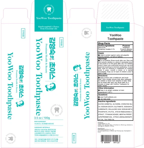 YooWoo Tooth packaging