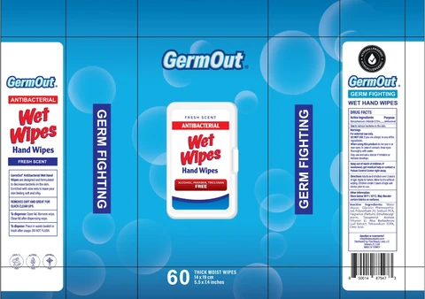 Antiseptic Wipes 포장