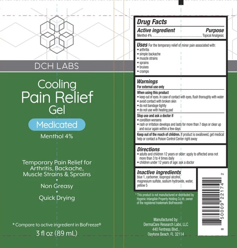 DCH Cooling Pain Relief 포장