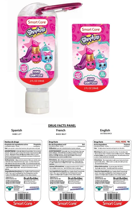 Shopkins HAND SANITIZER 포장