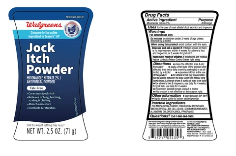 Jock Itch Powder 포장