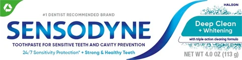 sensodyne 포장
