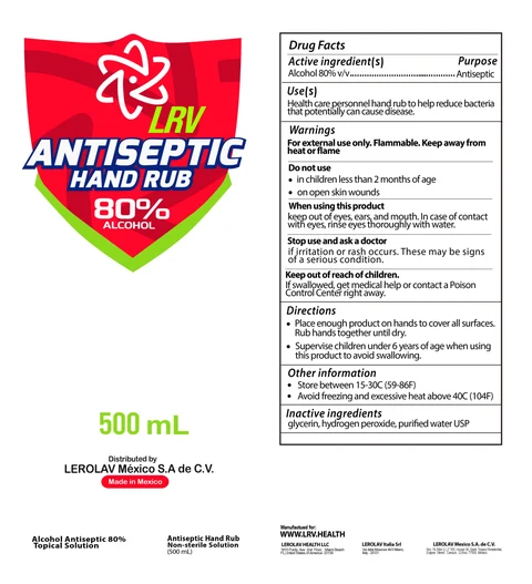 500ml Label