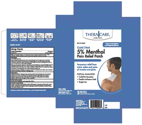 Cold Hot Medicated Patch 5% Menthol 포장