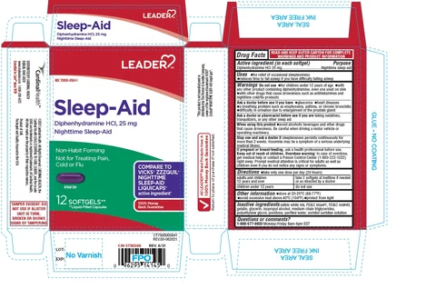 Sleep-Aid Diphenhydramine HCl 포장