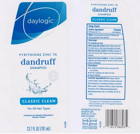 Daylogic Dandruff Classic Clean 포장