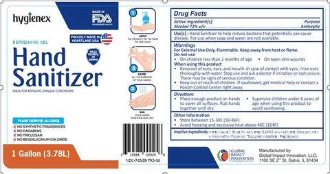 Hand Sanitizer 포장