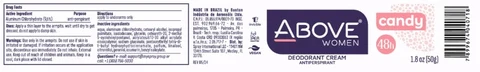 ABOVE CLASSIC WOMEN CANDY ANTIPERSPIRANT DEODORANT 48H 포장