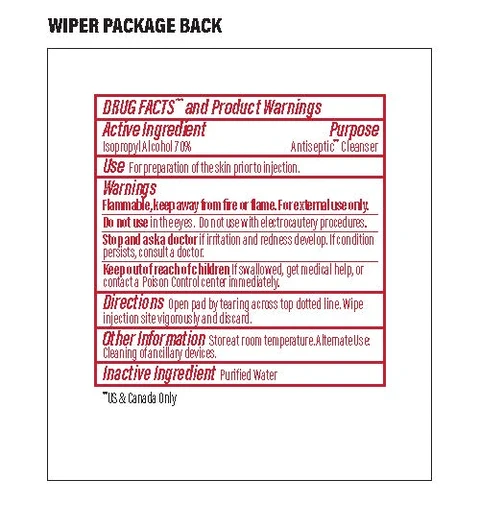image of wipe packet back
