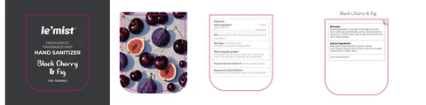 Black Cherry Fig Hand Sanitizer 포장