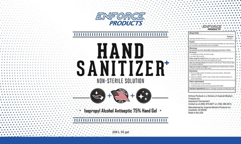 Hand Sanitizer packaging