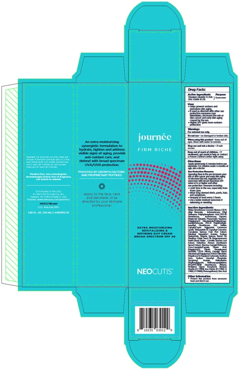 Journee Firm Riche Broad Spectrum Sunscreen SPF 30 포장