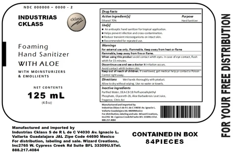 Hand Sanitizer packaging