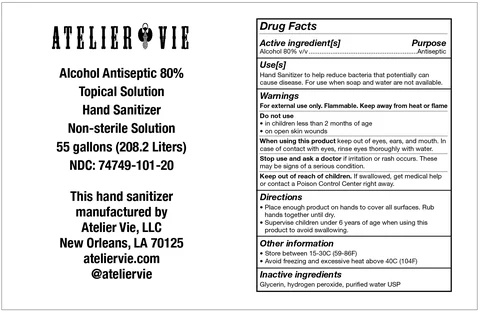 Hand Sanitizer packaging