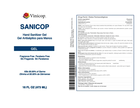 SANICOP 포장